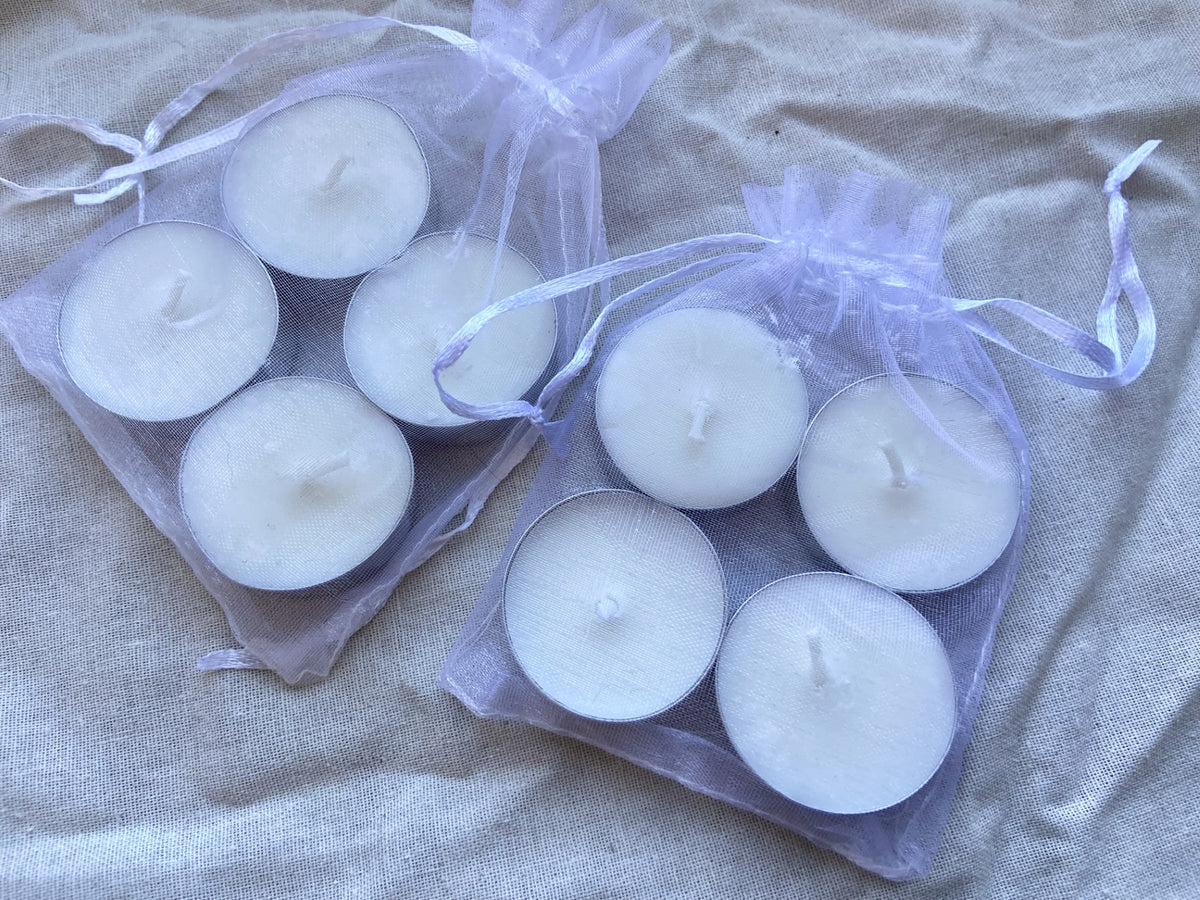 Velas de Té para Quemadores – Pack de 4